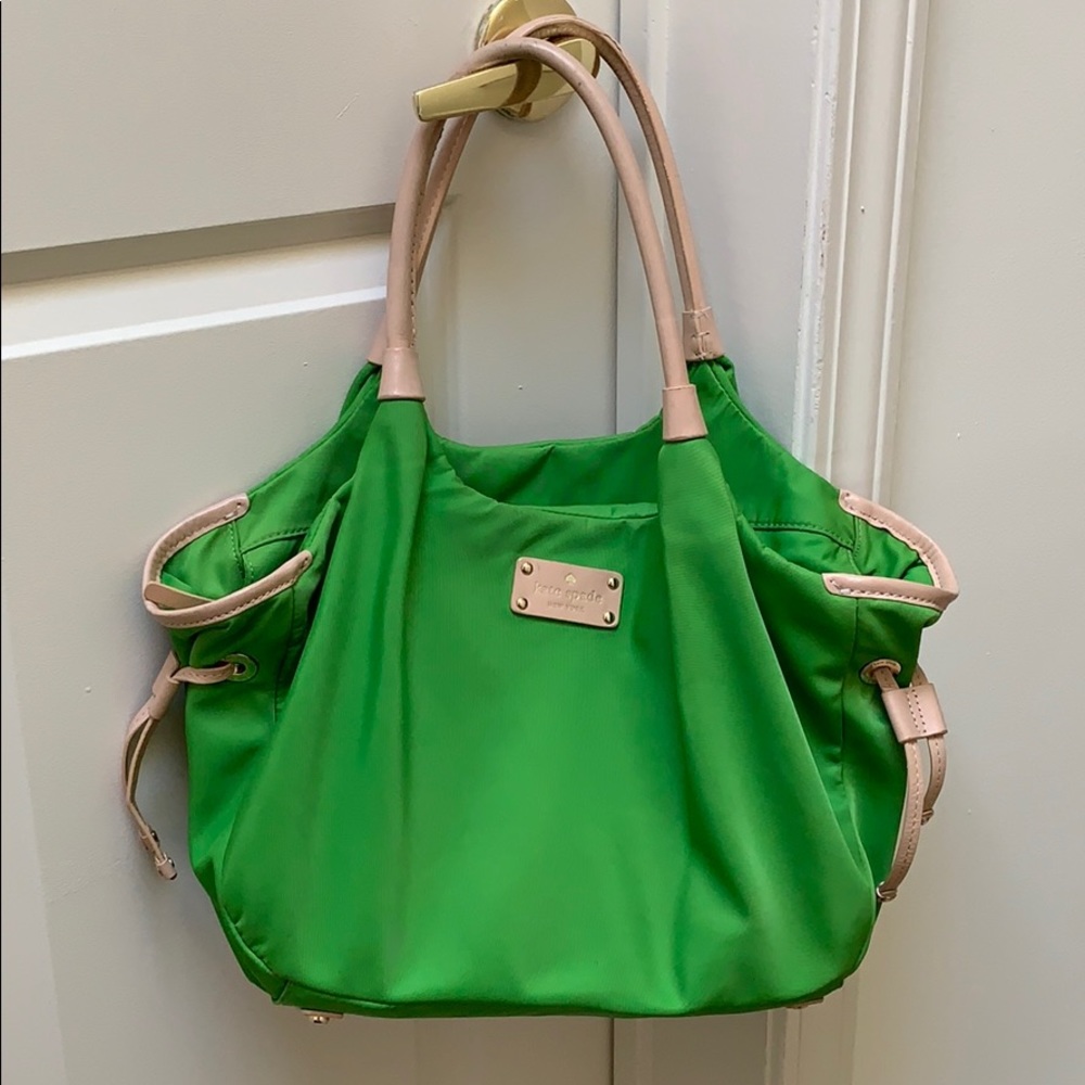 Kate spade Stevie Nylon/Leather Diaper Bag